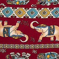 Baby Girls Volant Ruffle Cotton Dress – Cultural Print | Mixed Up Clothing