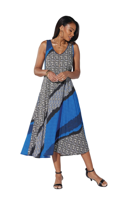 Flowing Sierra-Print Dress by Studio EY